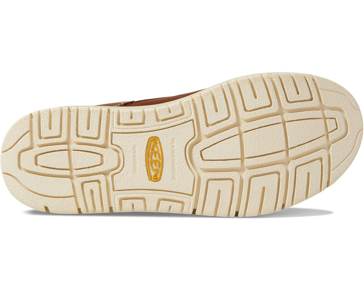 Men's KEEN Utility 6 San Jose Aluminum Toe WP Tortoise Shell/Star White