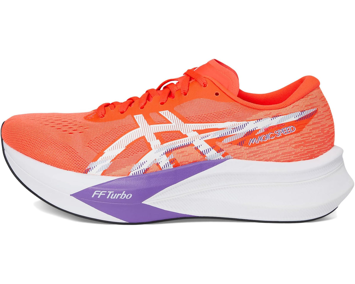 Men's ASICS Magic Speed 4 Flash Red/White