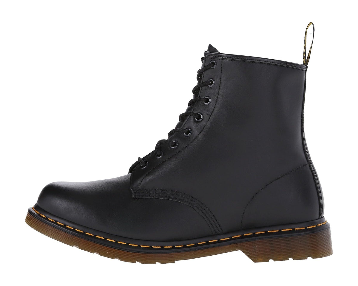 Unisex Dr. Martens 1460 Nappa Leather Lace Up Boots Black Nappa