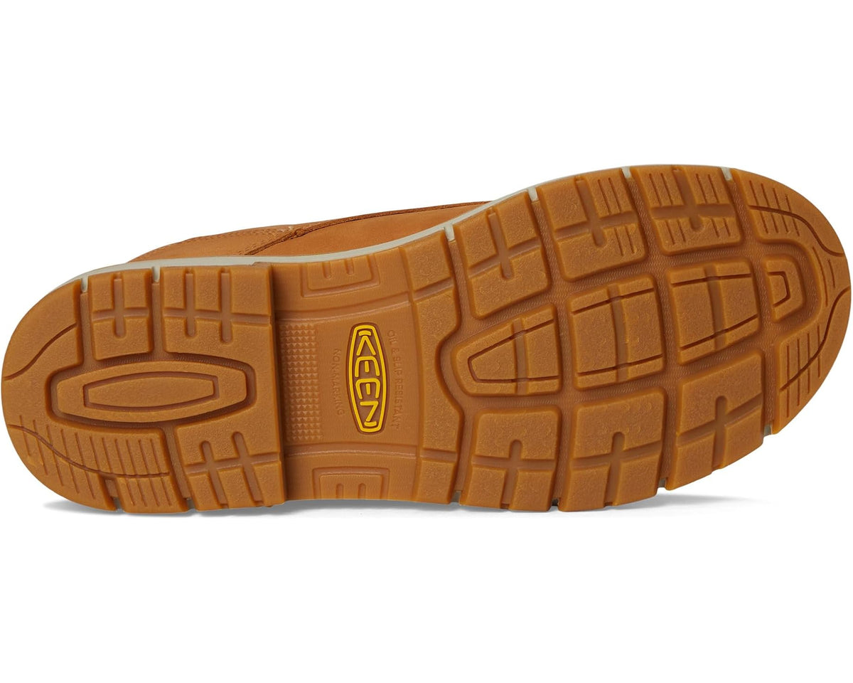 Men's KEEN Utility San Jose 6·Alloy Toe Waterproof 90 Degree Heel Bistre/Gum