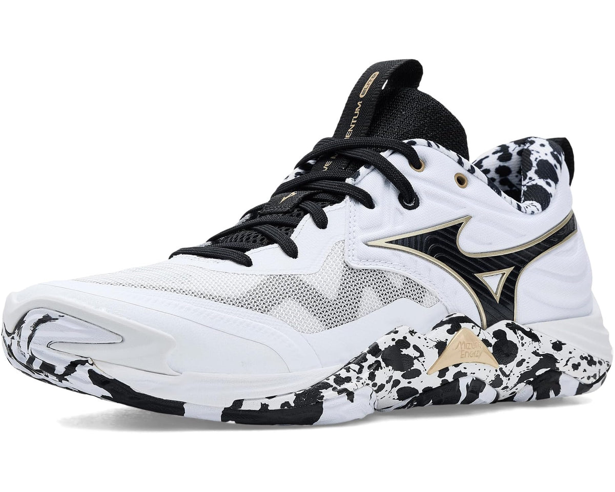 Unisex Mizuno Wave Momentum 4 Elite White/Gold