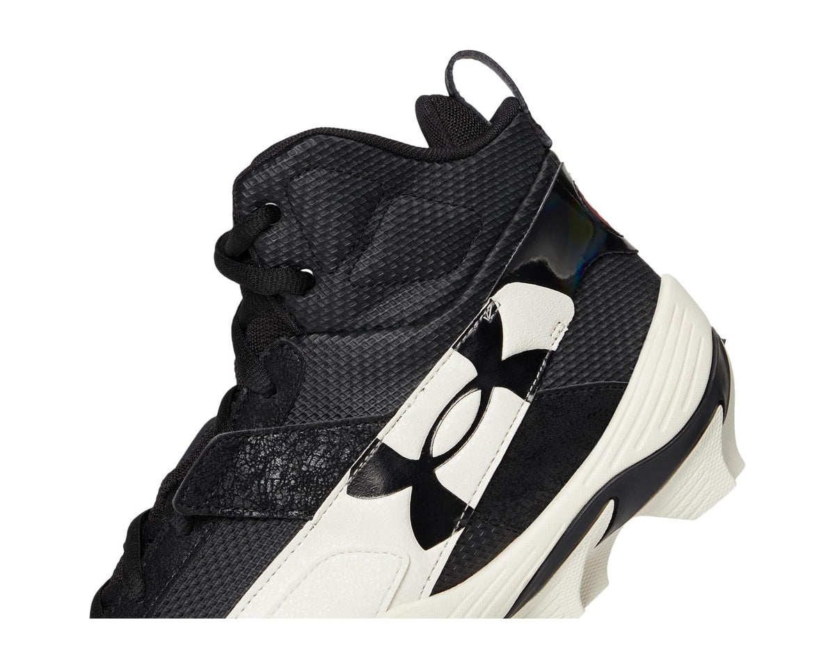 Men's Under Armour Harper 10 Baseball Cleats Black/Stone/Black