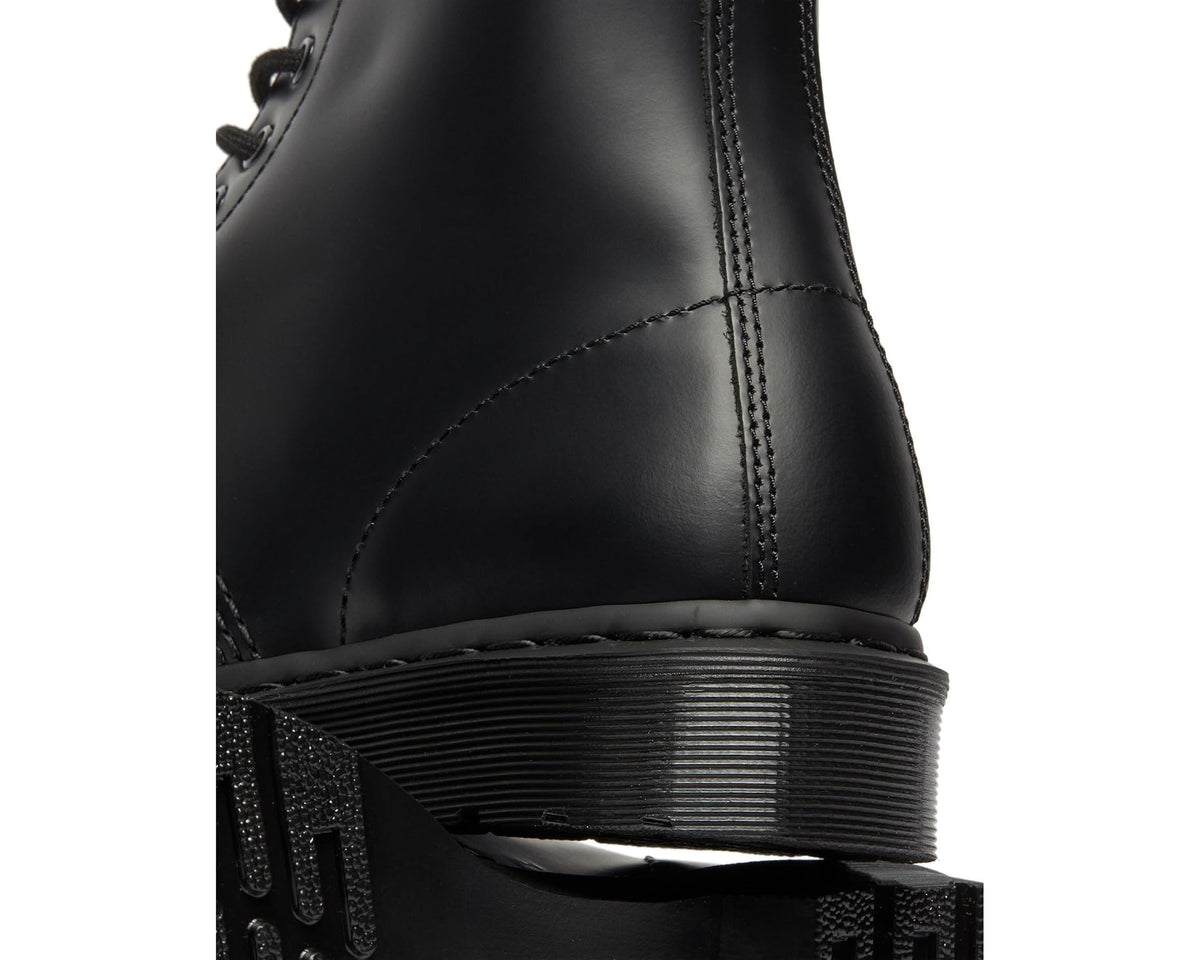 Unisex Dr. Martens 1460 Mono Boots Black Smooth