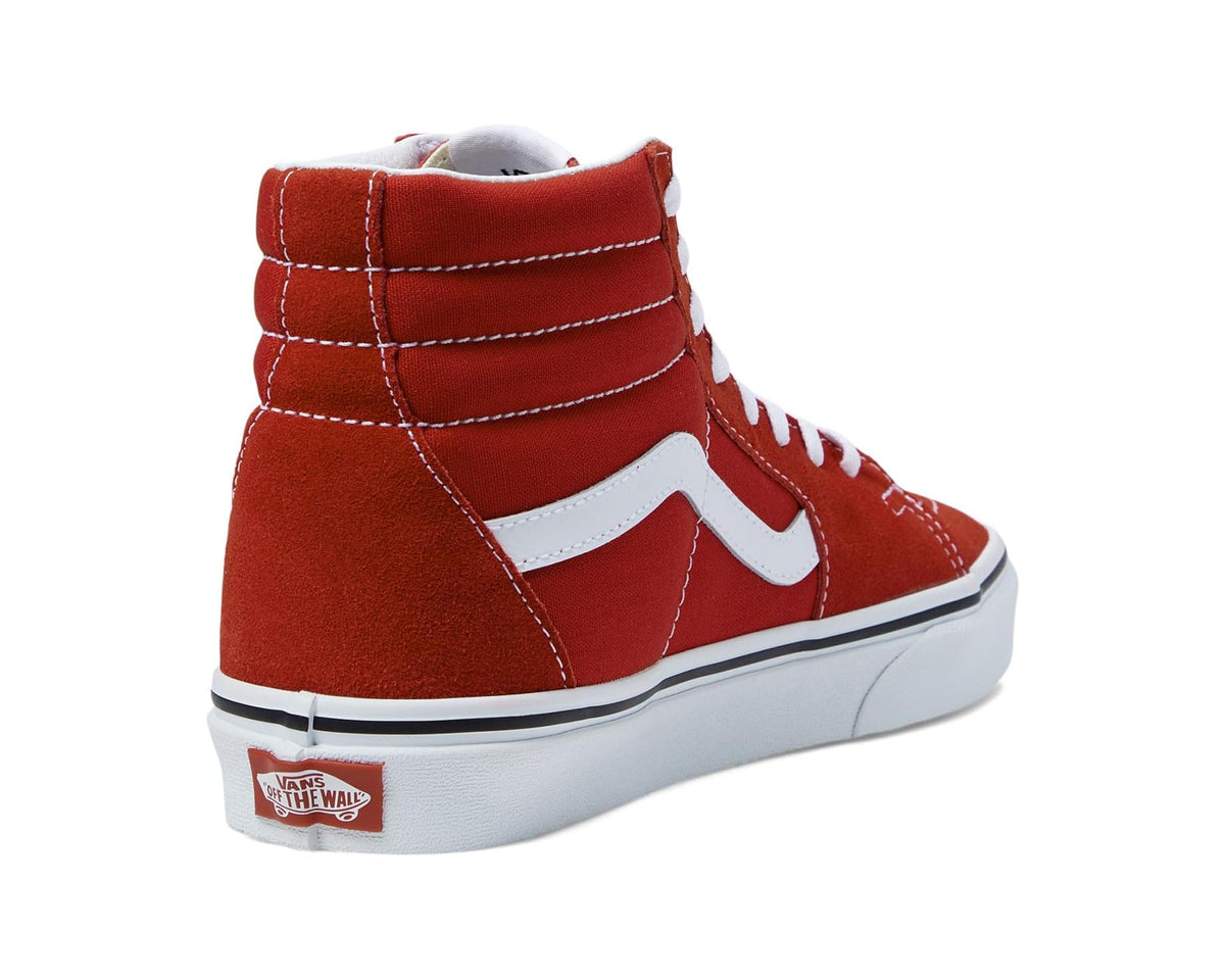 Unisex Vans SK8-Hi Racing Red/True White
