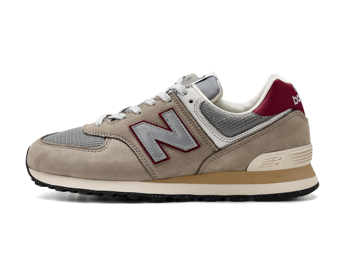 Unisex New Balance Classics U574v1 Arid Stone/Monarch Burgundy