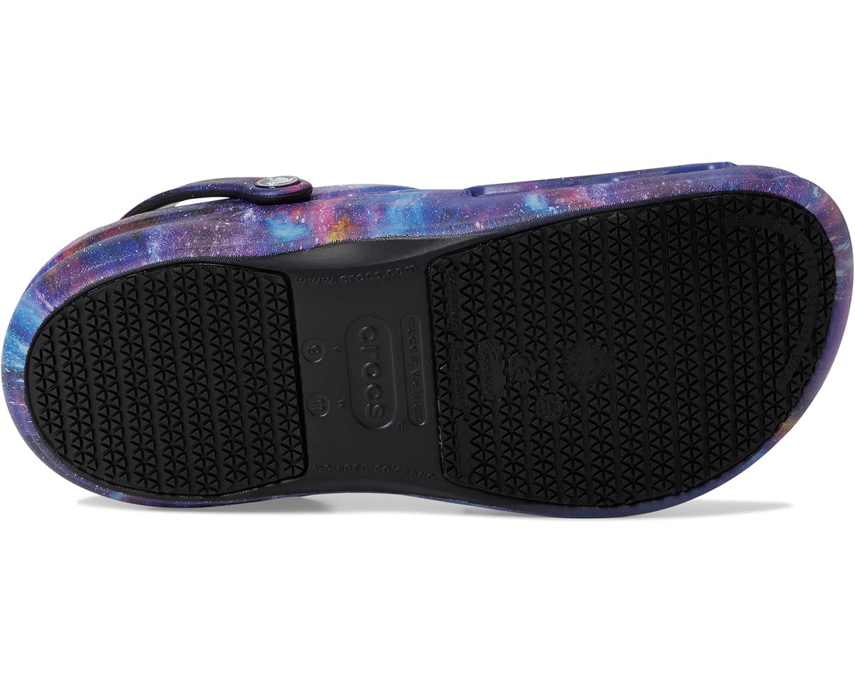 Unisex Crocs Work Bistro Graphic Clog Black/Black