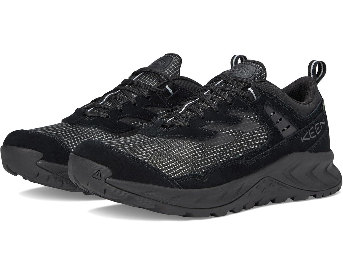 Men's KEEN Hightrail EXP Waterproof Hiking Shoes Black/Magnet