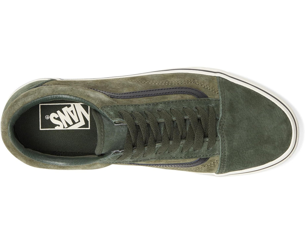 Unisex Vans Old Skool Pig Suede Green/Multi