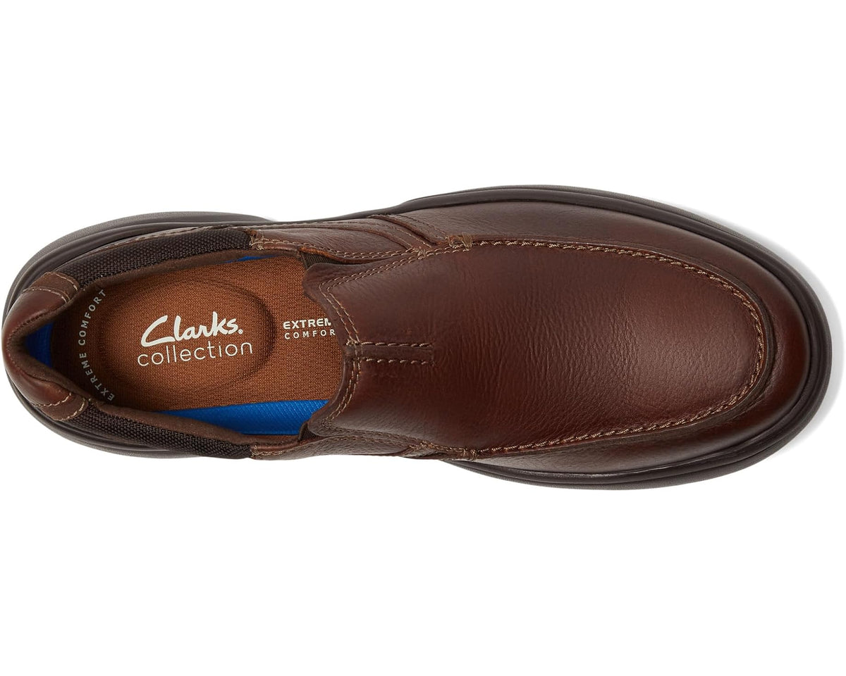 Men's Clarks Bradley Free Tan Tumbled Leather