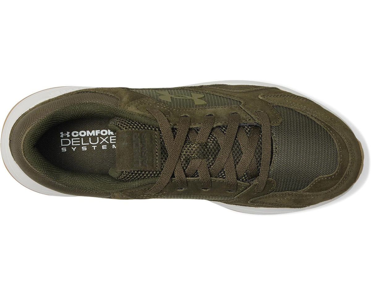 Men's Under Armour Edge Suede Expedition Green/Summit White/Expedition Green