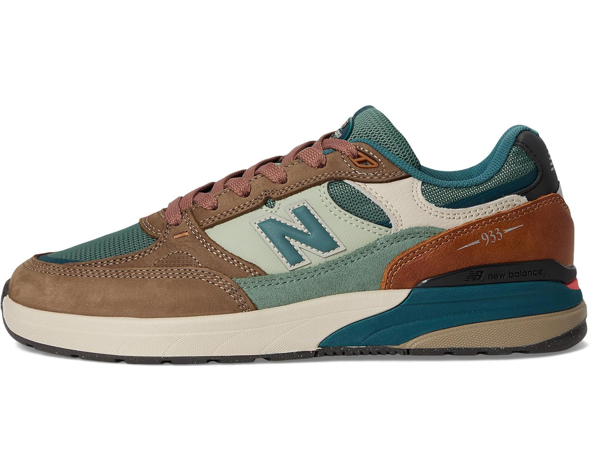 Unisex New Balance Numeric 933 Andrew Reynolds Tan/Teal