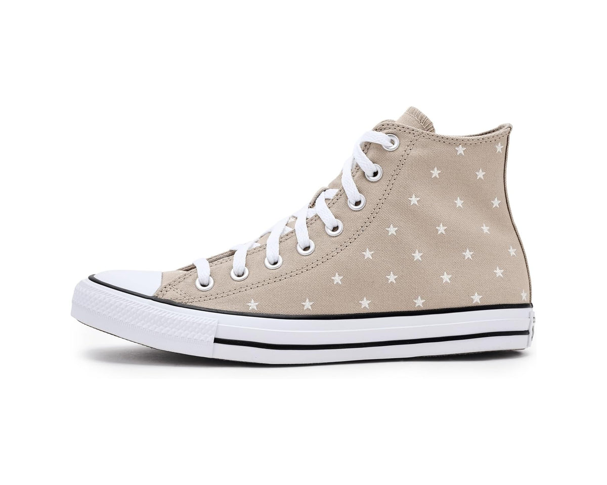 Unisex Converse Chuck Taylor All Star Embroidered Stars High-Top Papyrus/Egret/Black