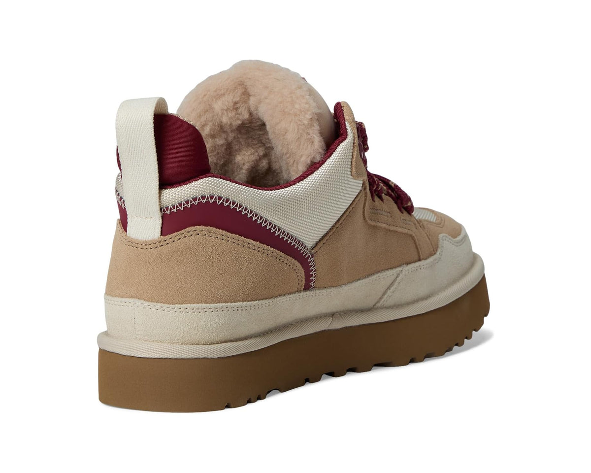 Men's UGG Lowmel Driftwood/Biking Red