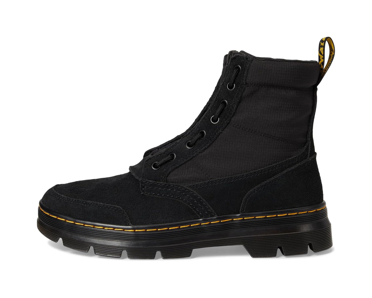 Unisex Dr. Martens Combs Jungle Zip Casual Boots Black