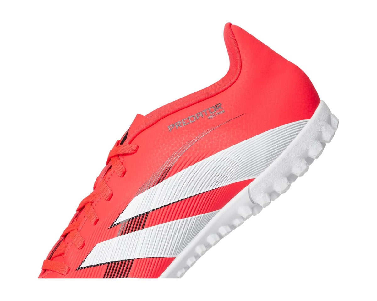 Unisex adidas Predator Club Turf Soccer Cleats Lucid Red/White/Black