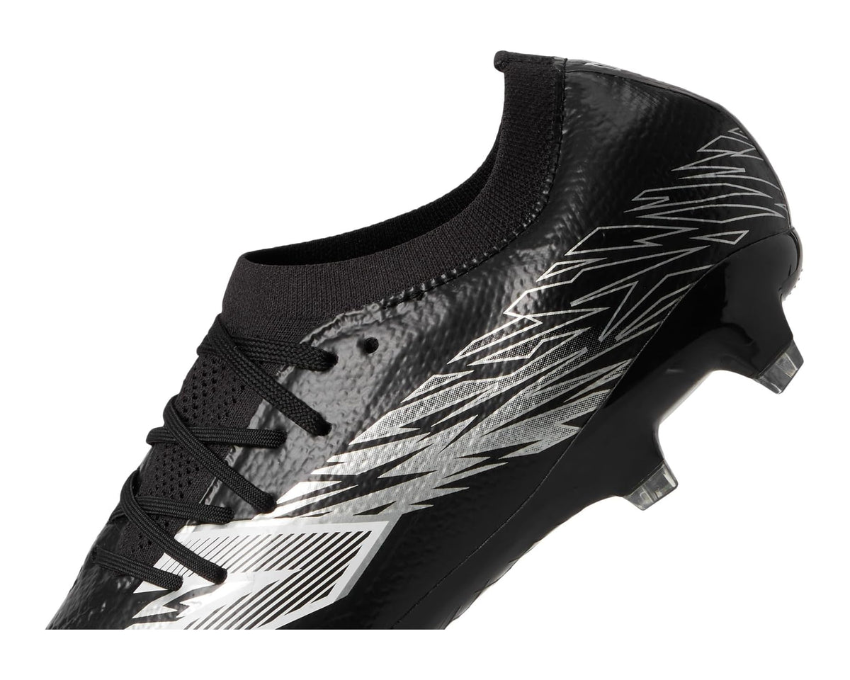 Unisex New Balance Furon Pro FG V8 Soccer Cleats Black/Metallic Silver/White