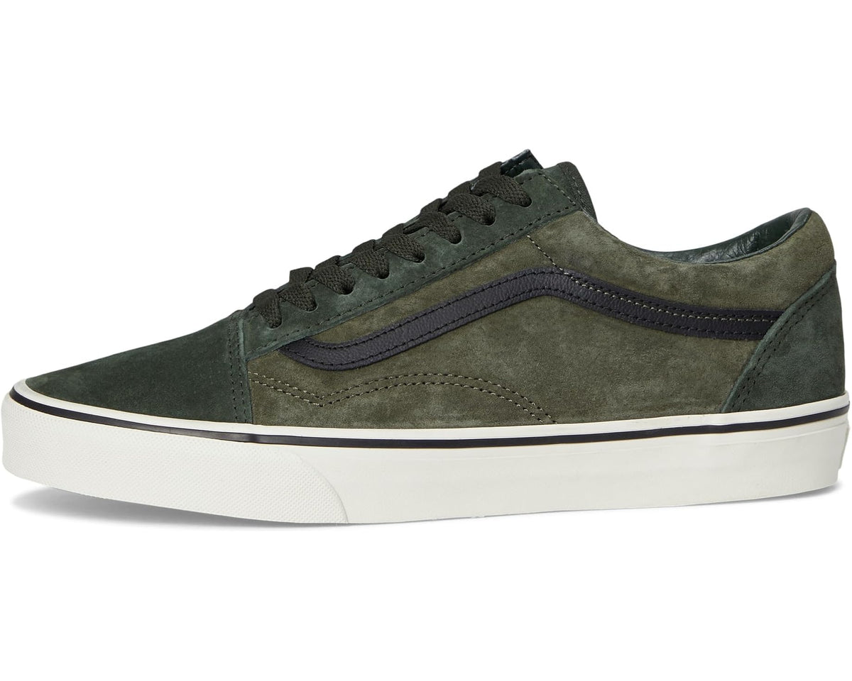 Unisex Vans Old Skool Pig Suede Green/Multi