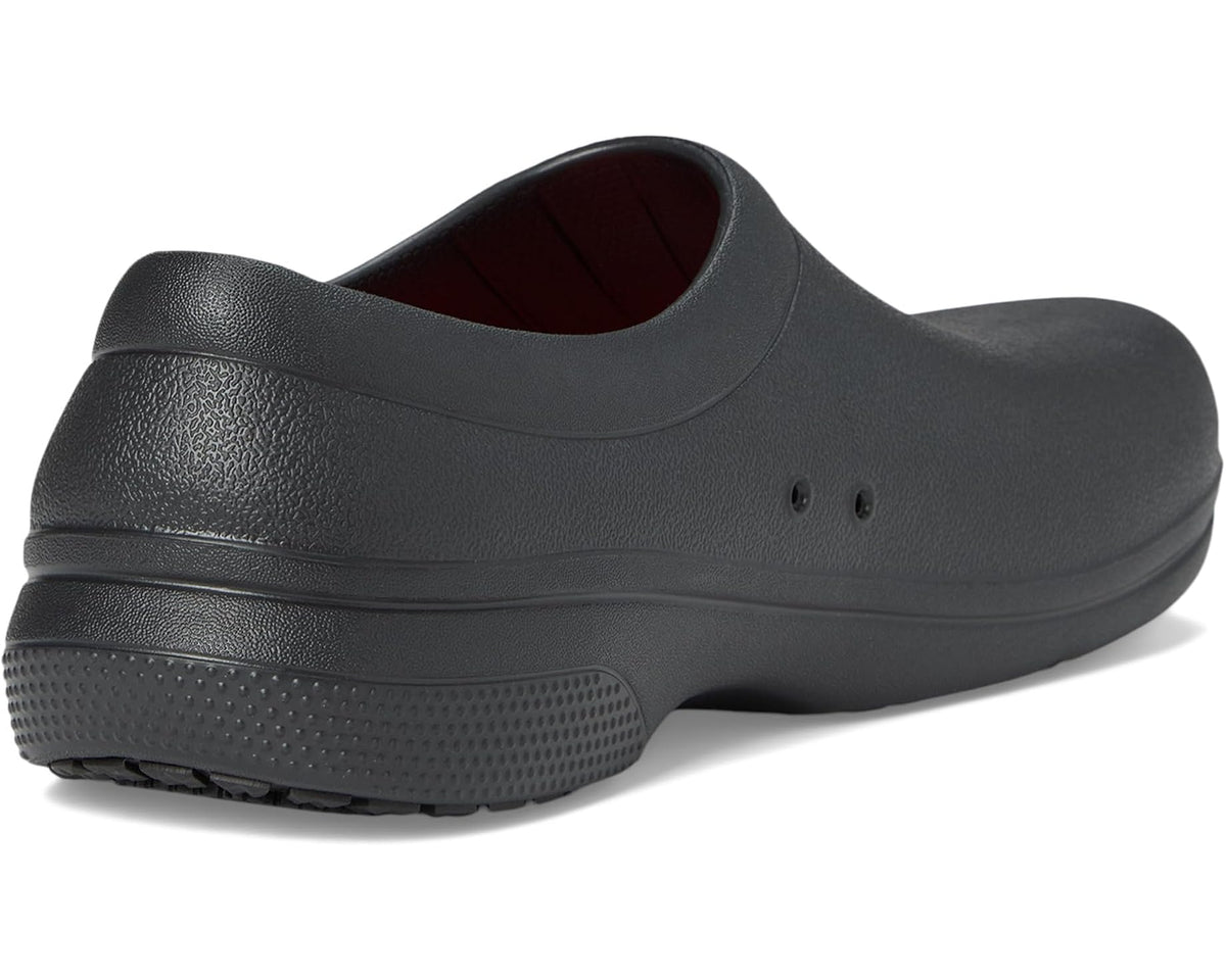 Unisex Crocs Work Work On The Clock Literide Slip-On Black
