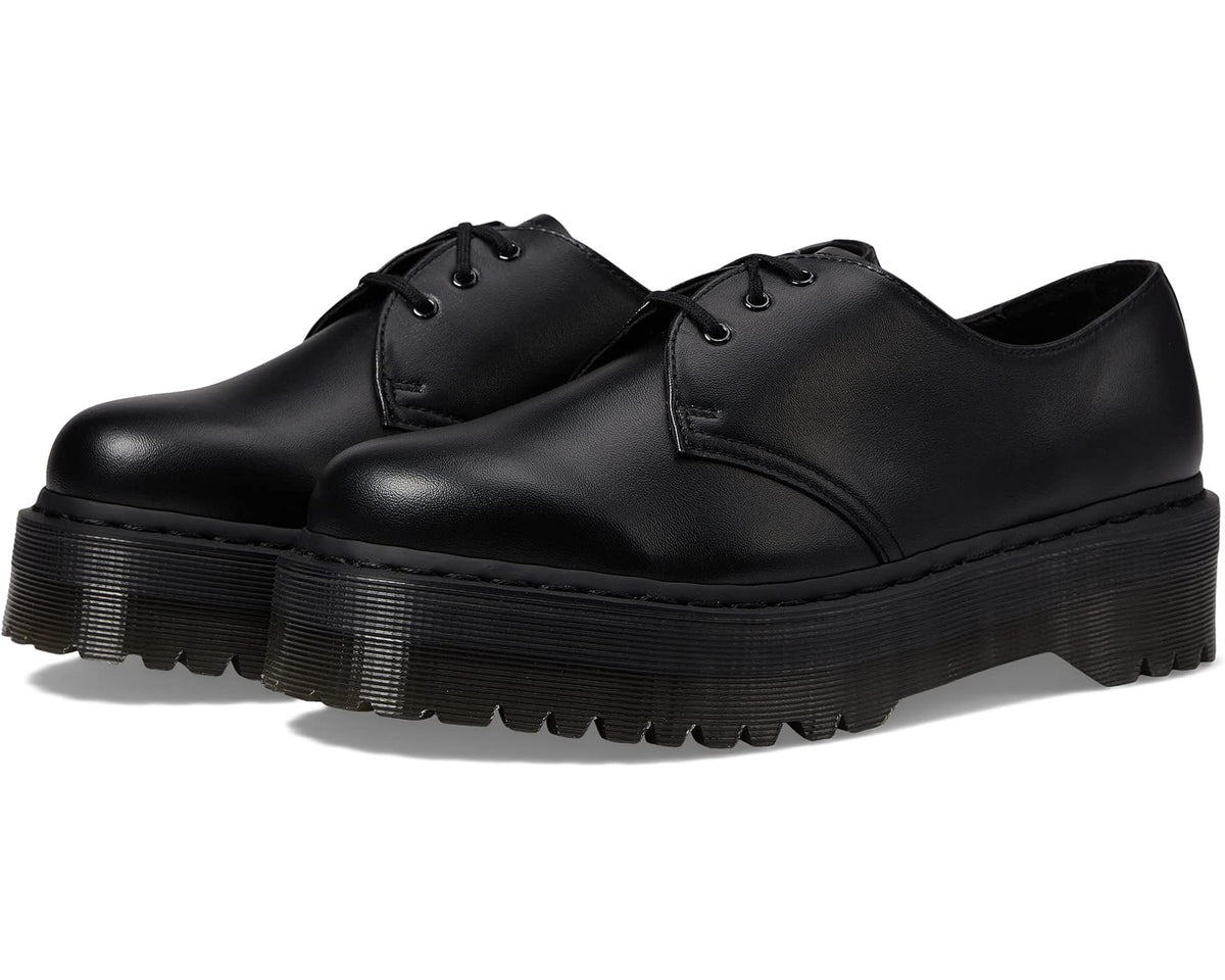 Unisex Dr. Martens V 1461 Quad Mono Black