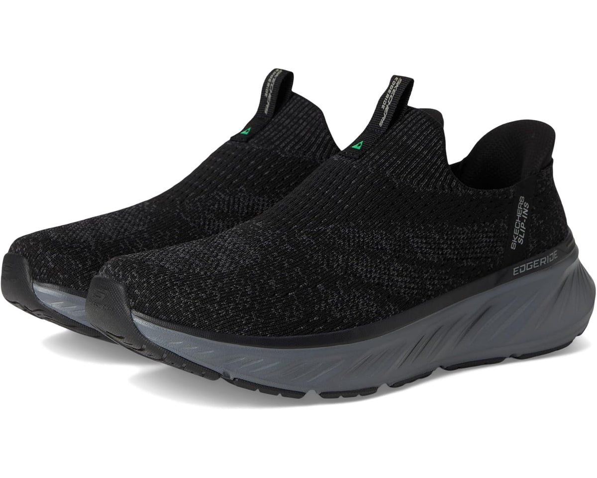 Men's SKECHERS Edgeride Commissioner Hands Free Slip-in Black/Charcoal