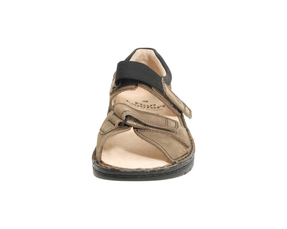 Unisex Finn Comfort Samara - 1560 Mud/Black Leather