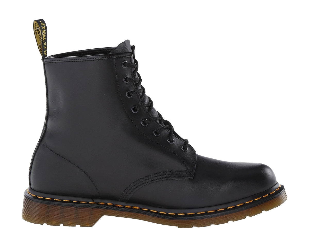 Unisex Dr. Martens 1460 Nappa Leather Lace Up Boots Black Nappa