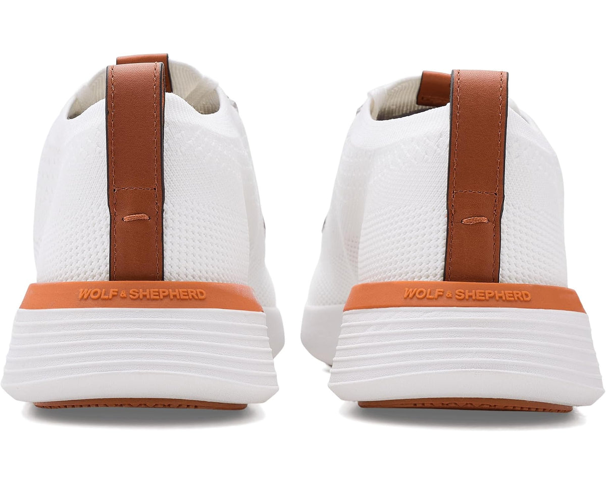 Men's Wolf & Shepherd Swiftknit Derby White