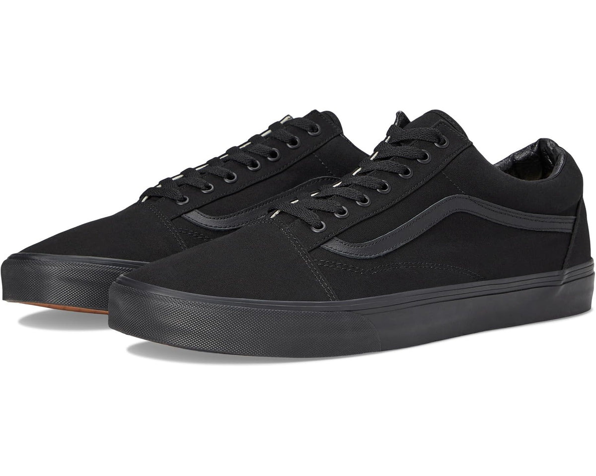 Unisex Vans Old Skool Wide Canvas Black/Black