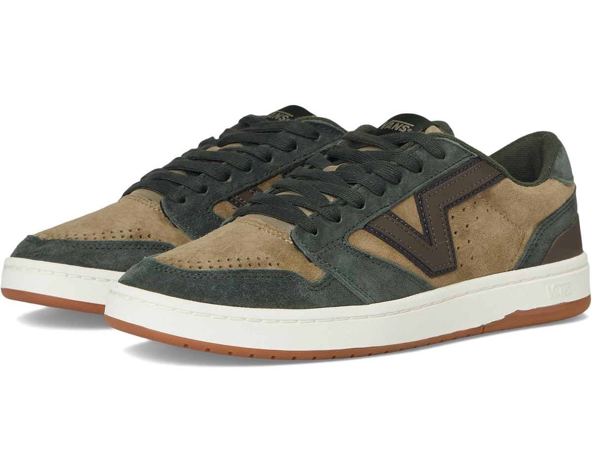 Unisex Vans Lowland 2.0 Pig Suede Green/Multi