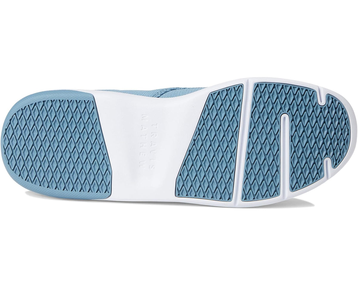 Men's TravisMathew The Daily 2.0 Knit Heather Provincial Blue