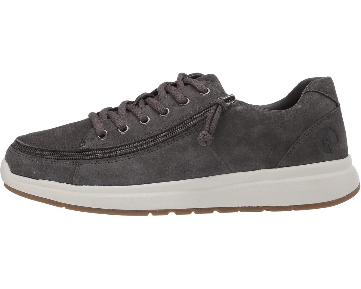 Men's BILLY Footwear Comfort Suede Lo Grey