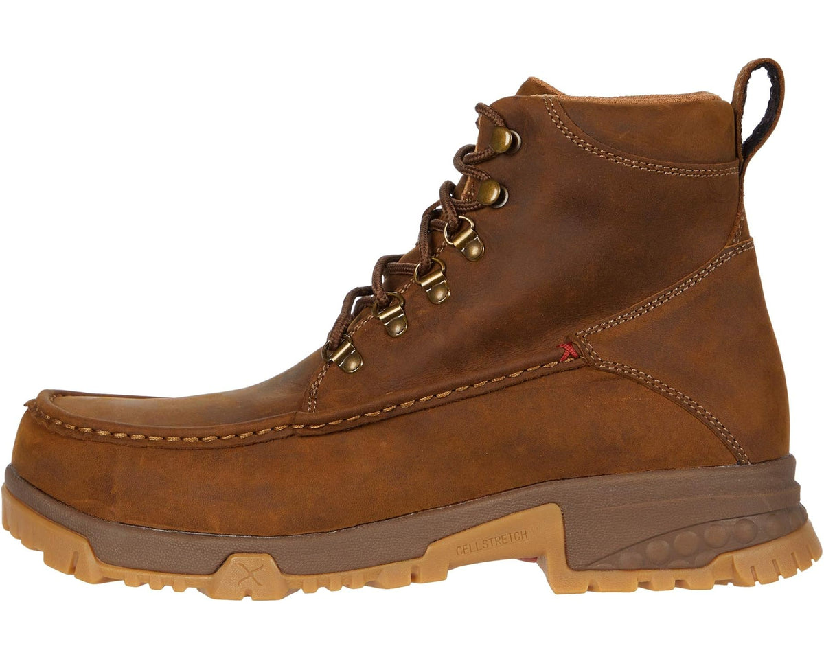 Men's Twisted X Work MXCC001 Distressed Saddle