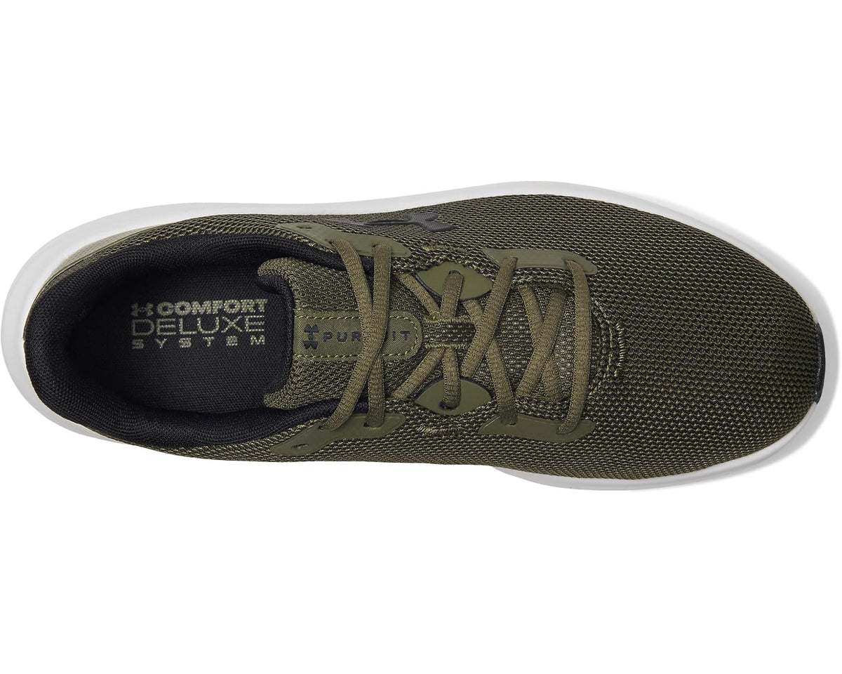 Men's Under Armour Charged Pursuit 4 Marine Overdye Green/Marine Overdye Green/Black