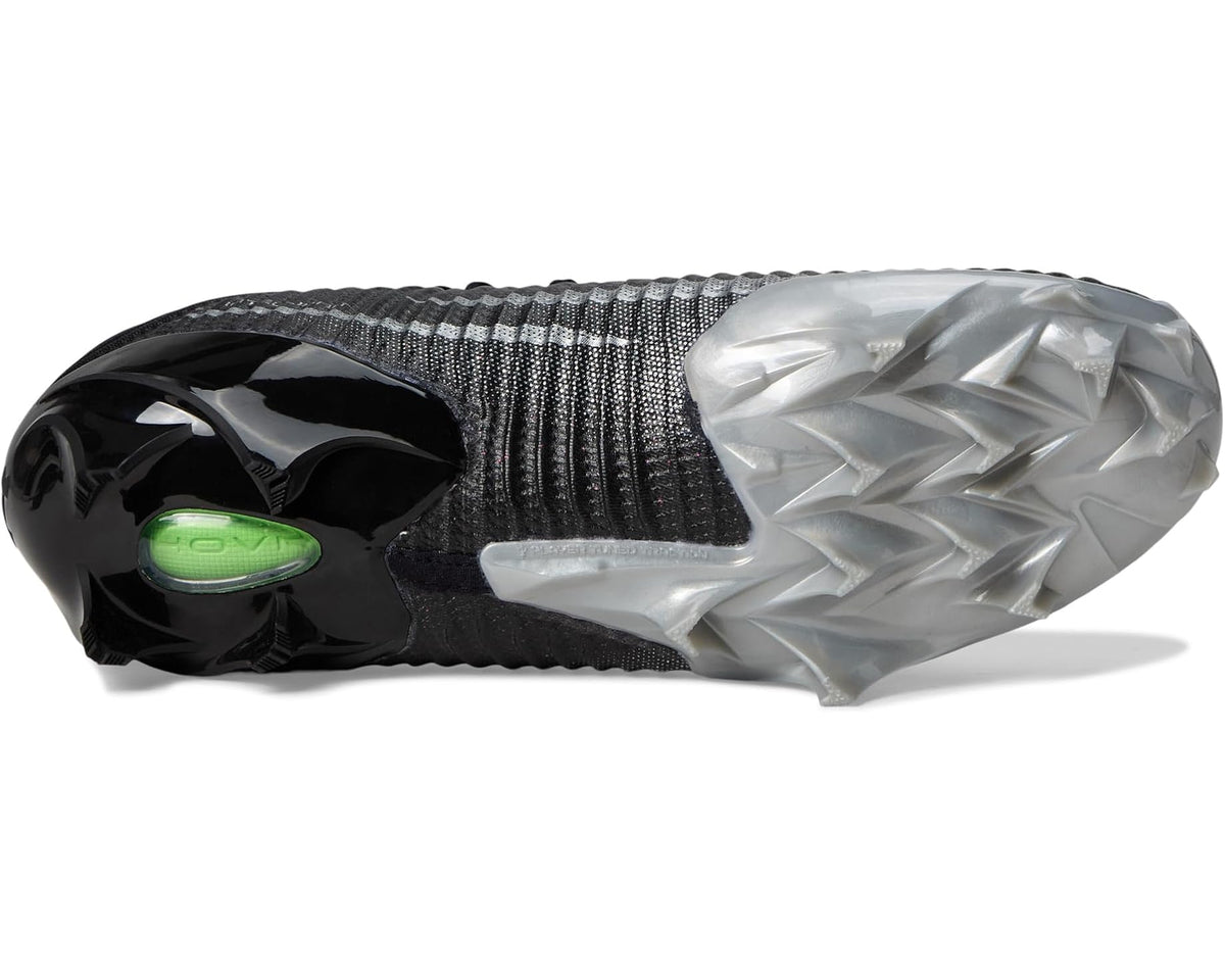 Men's Under Armour Blur Pro Football Cleats Black/Metallic Silver/Metallic Silver