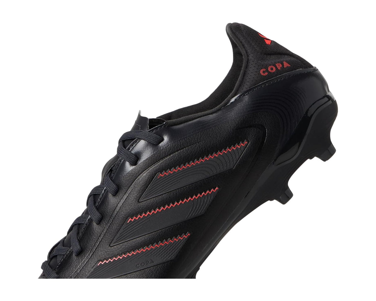 Unisex adidas Copa Pure 3 League Firm Ground/Multi Ground Soccer Cleats Black/Carbon/Lucid Red
