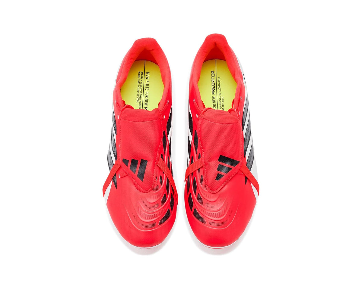 Unisex adidas Predator Club Ft Fg/Mg Soccer Cleats Lucid Red/Black/White