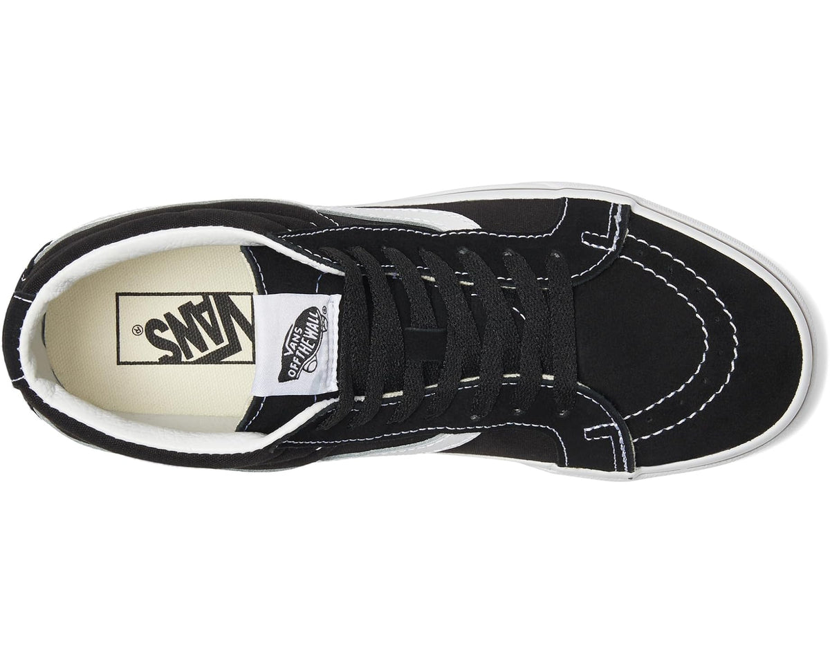 Unisex Vans SK8-Mid Reissue Black/True White