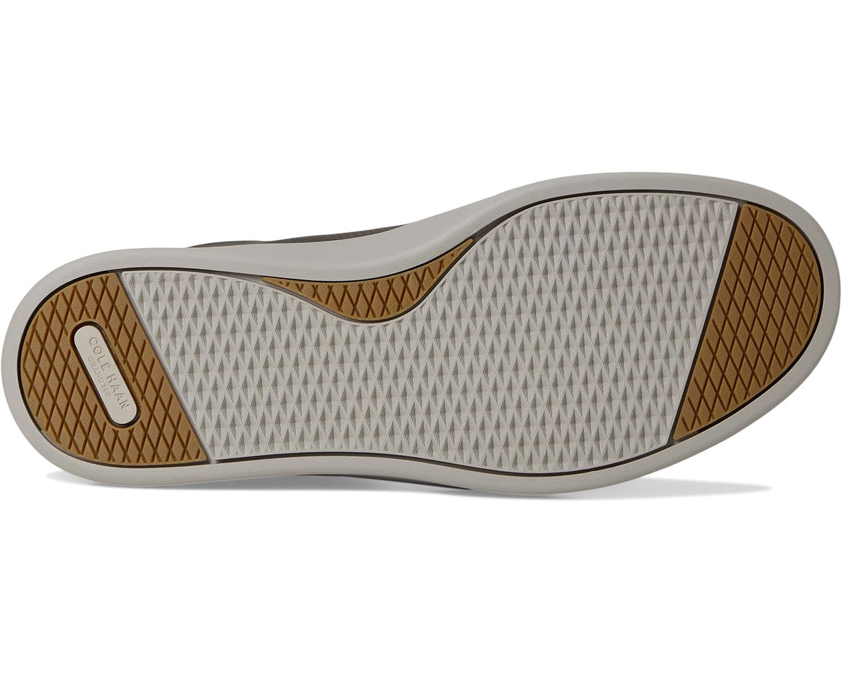 Men's Cole Haan Grand Crosscourt Daily Laser Sneakers Raven Nubuck/Quiet Shade/Paloma