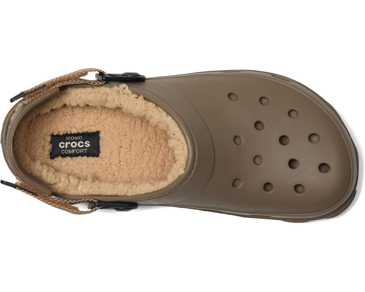 Unisex Crocs Classic All Terrain Line Clogs Walnut