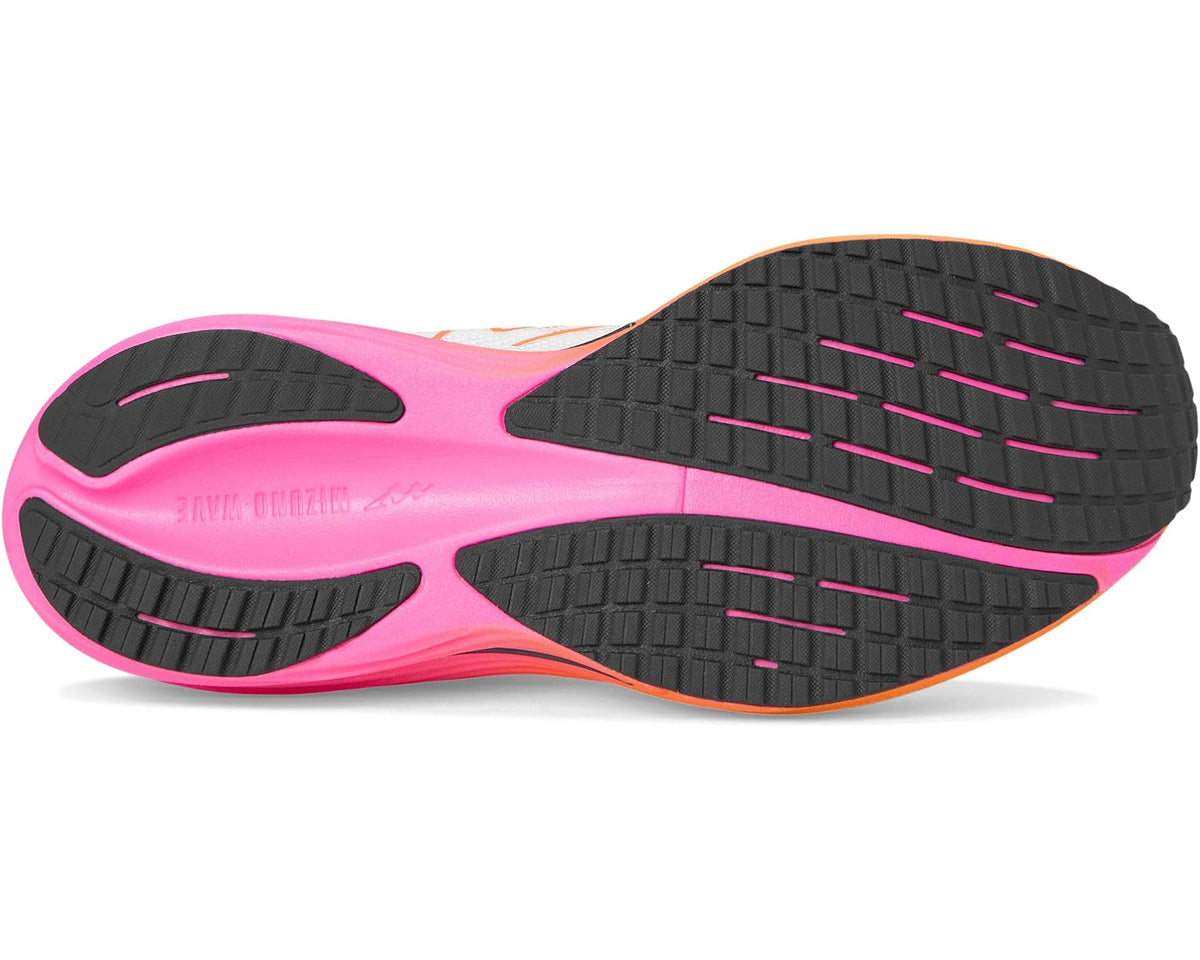 Unisex Mizuno Wave Rider 29 Hanabi White/Tang Orange