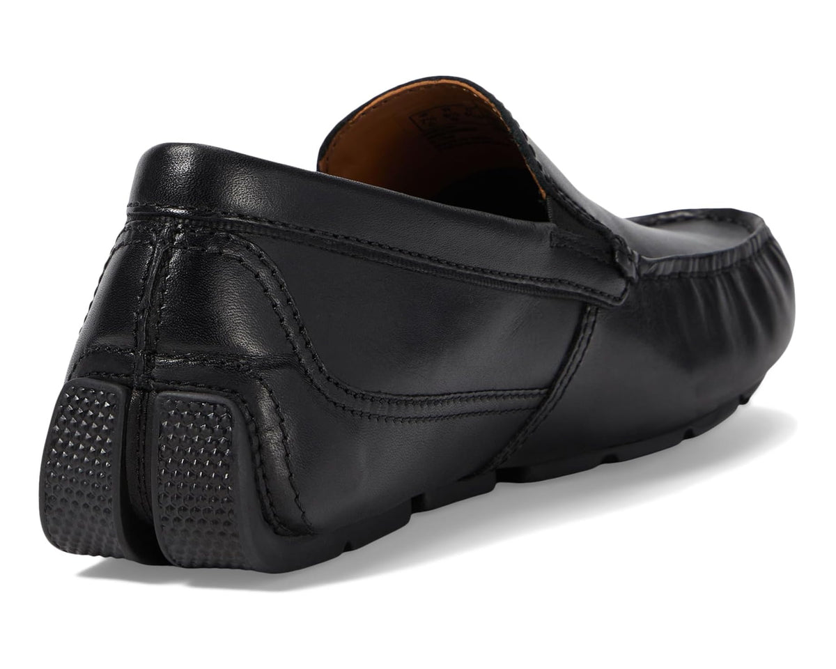 Men's Clarks Markman Plain Black Leather