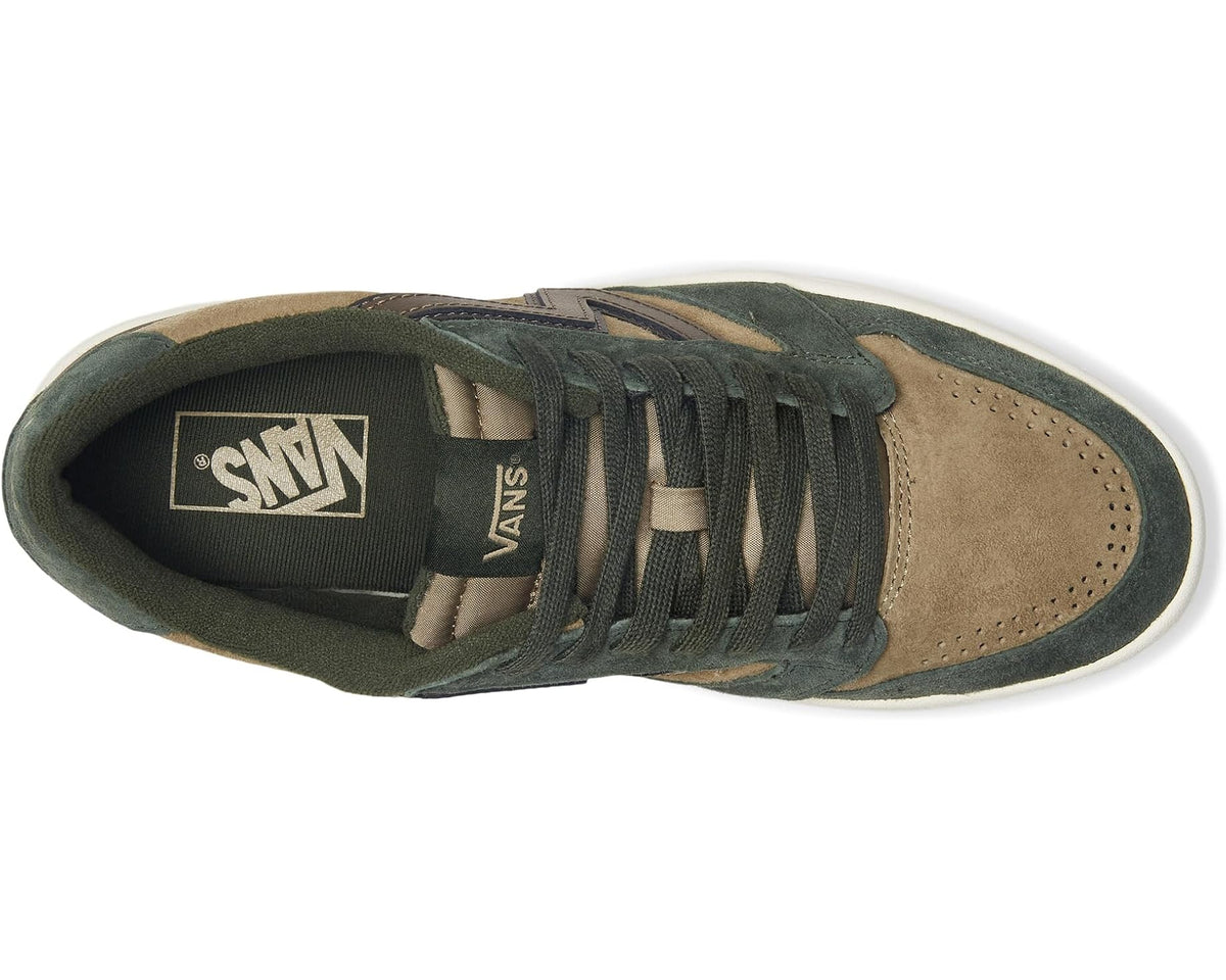 Unisex Vans Lowland 2.0 Pig Suede Green/Multi