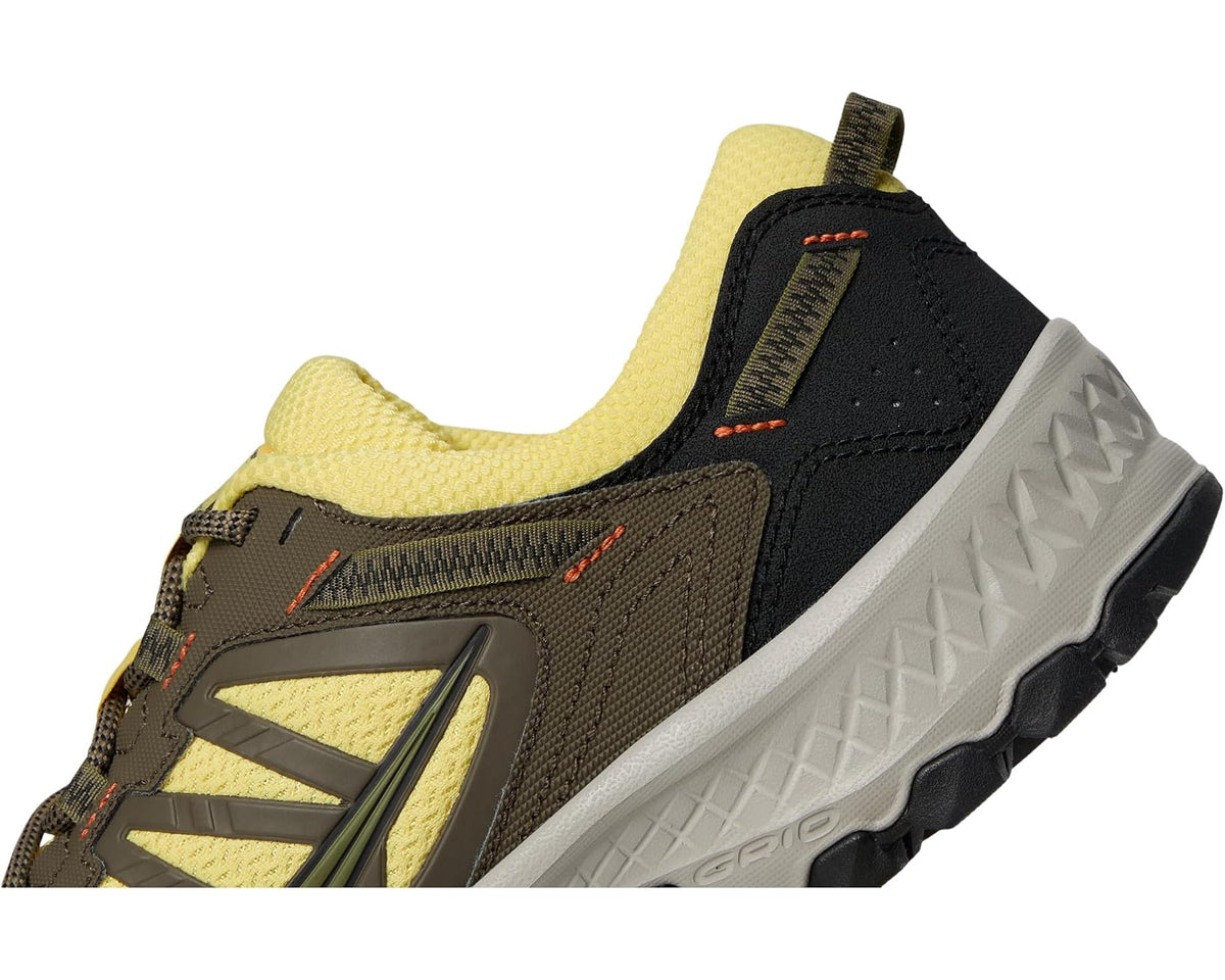 Unisex Saucony Originals Grid Peak Yellow/Walnut
