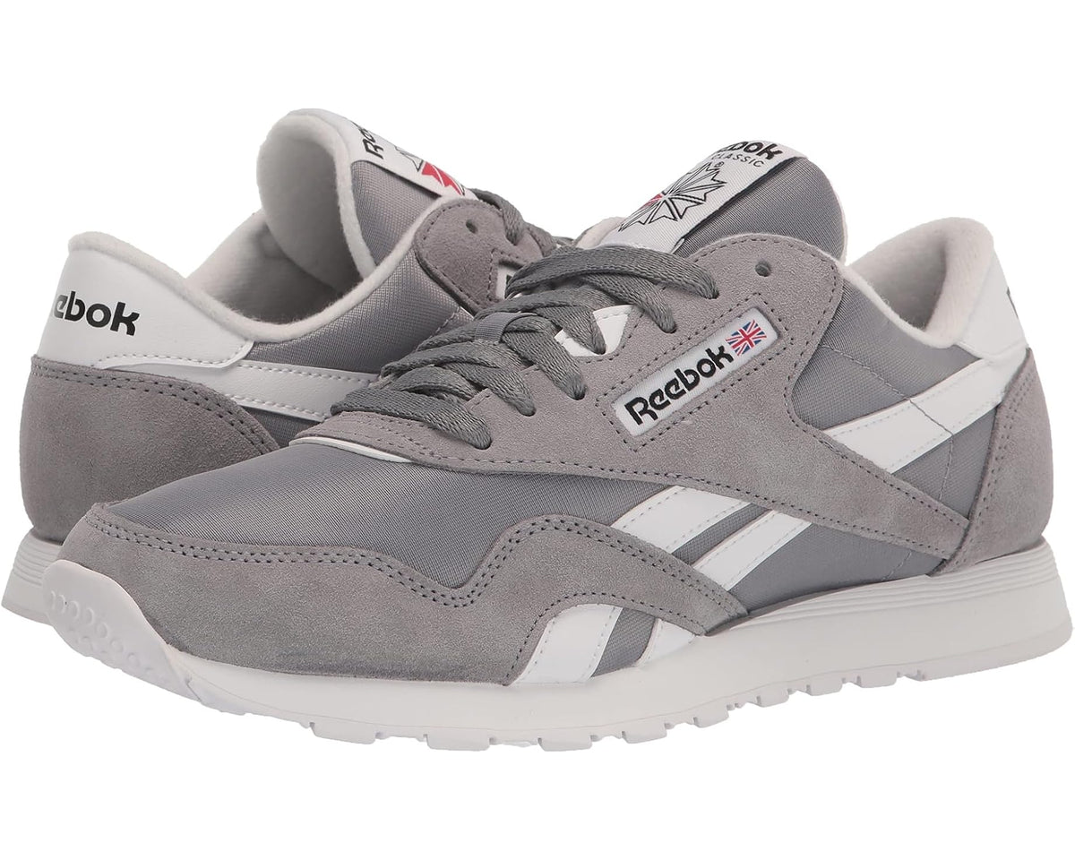 Unisex Reebok Lifestyle Classic Nylon Pure Grey/White