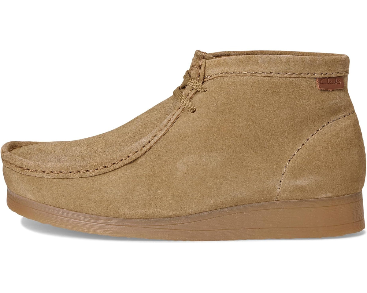 Men's Clarks Wallaston Boot Dark Sand Suede