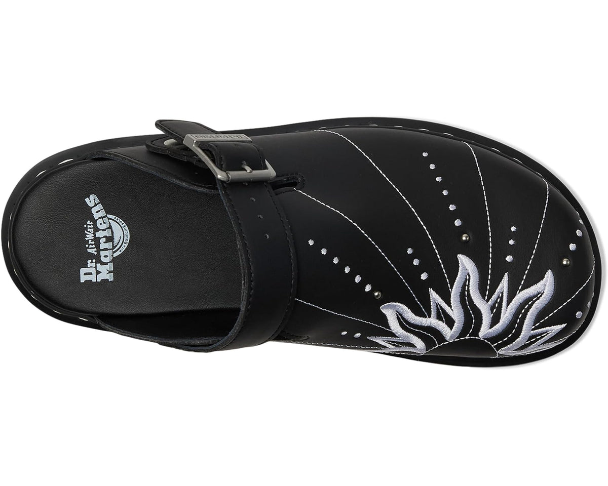 Unisex Dr. Martens Zebzag Mule Solar Flare Black