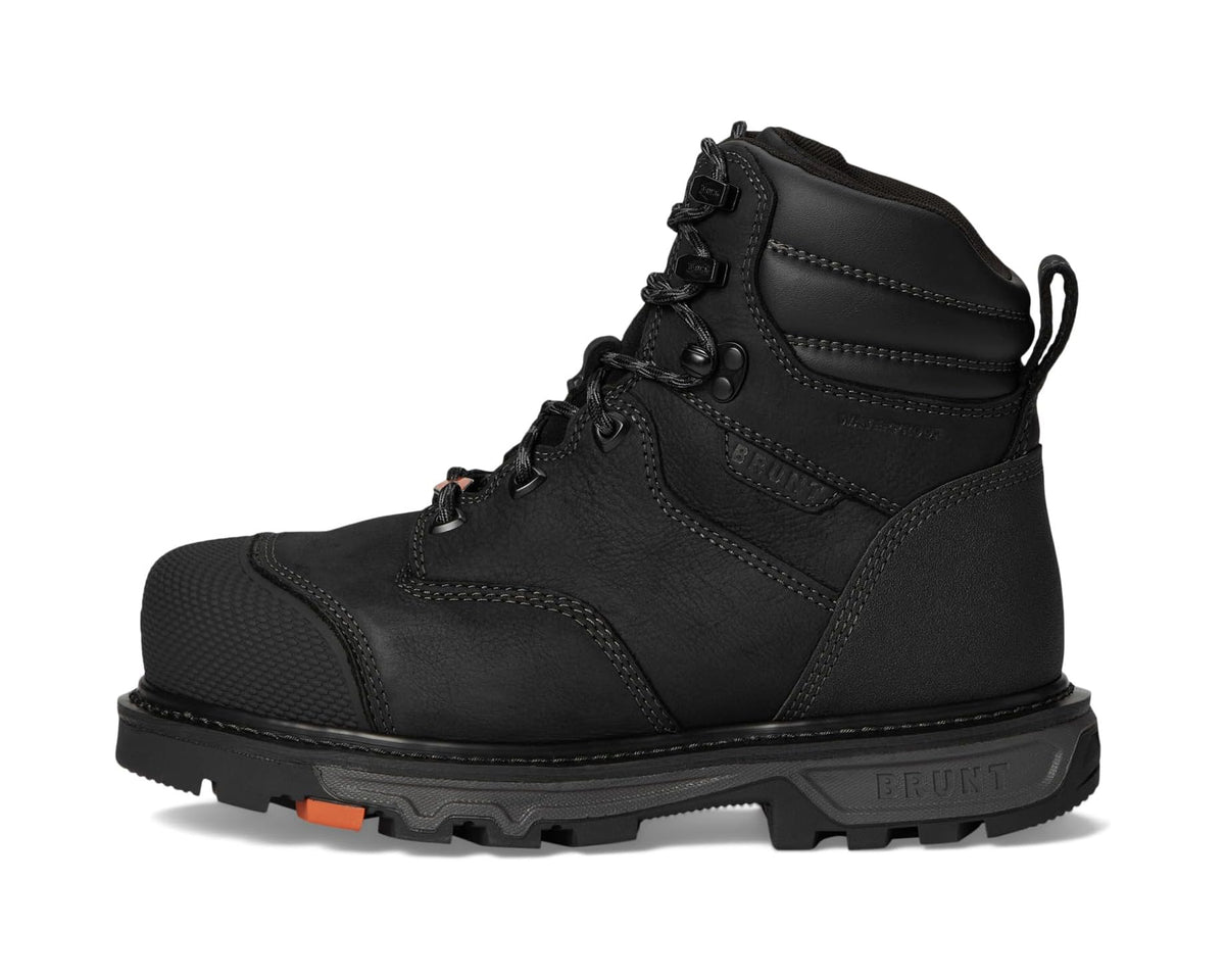 Men's BRUNT The Mulder 6 Welted Comp Toe Black
