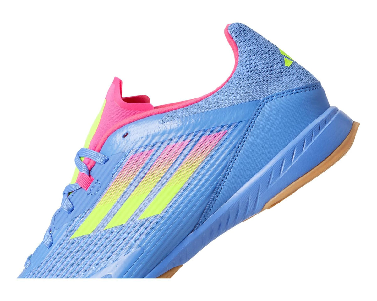 Unisex adidas F50 League Indoor Soccer Cleats None/Lucid Lemon/Lucid Pink