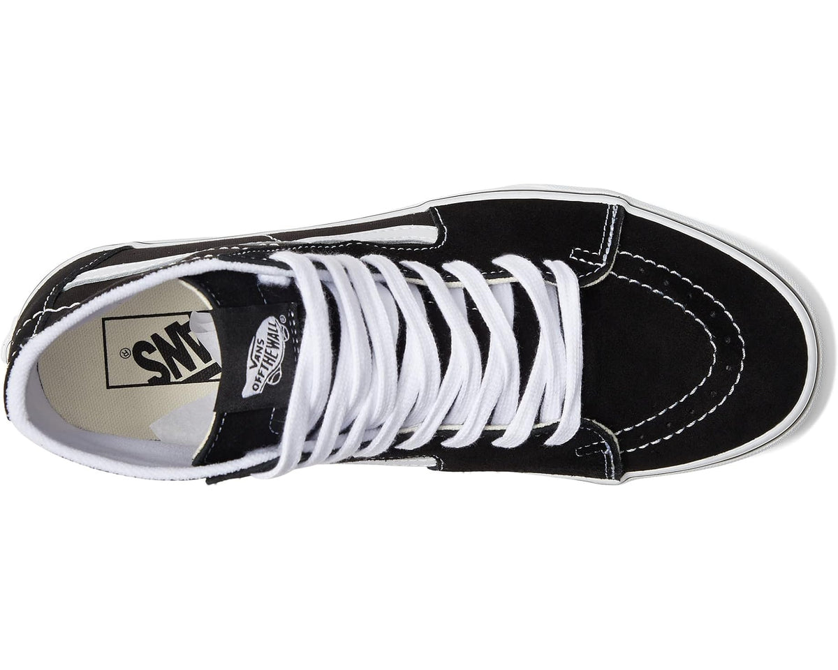 Unisex Vans Sk8-Hi Tapered Stackform Black/True White