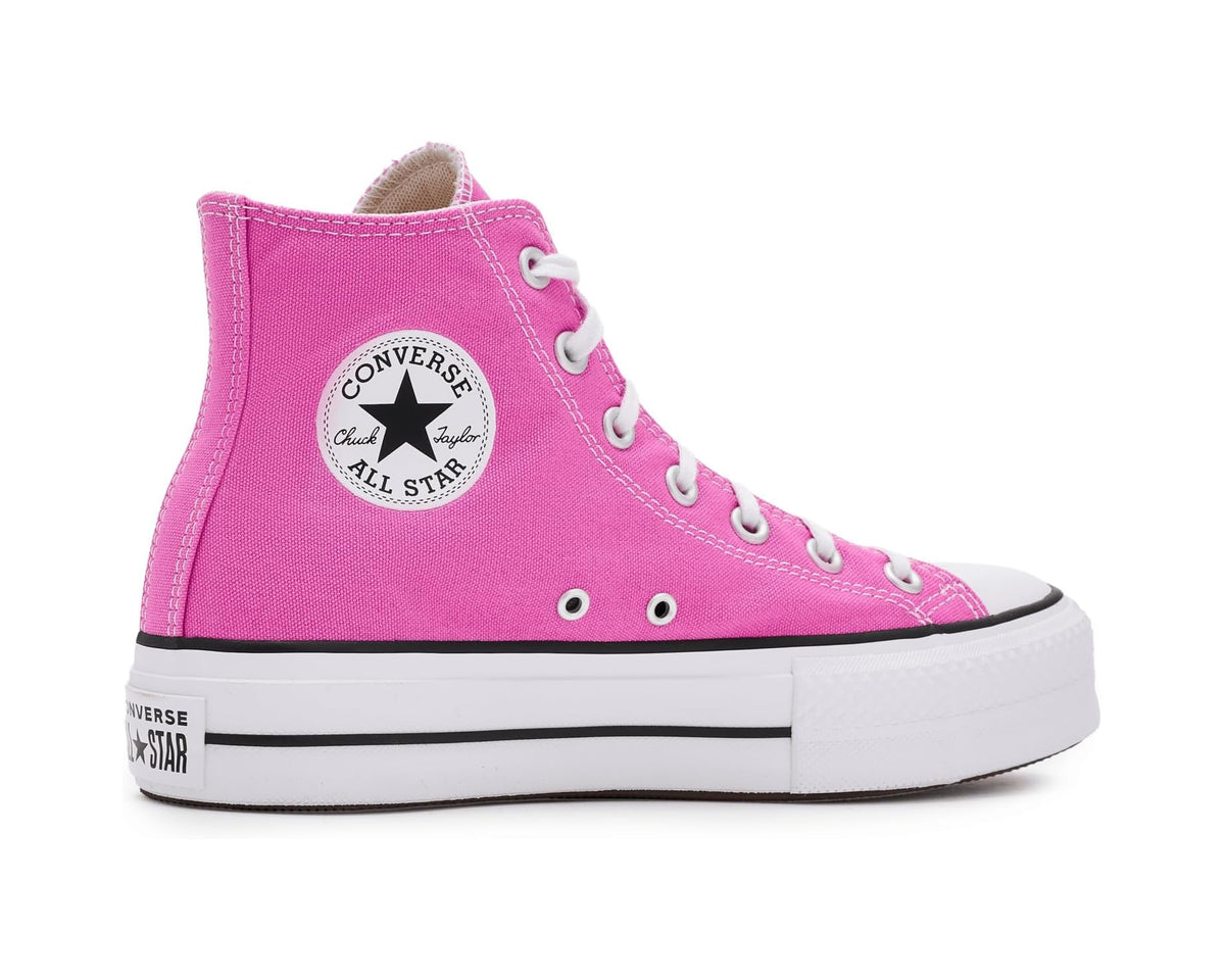 Women's Converse Chuck Taylor All Star Lift Platform High-Top Shocking Orchid/White/Black